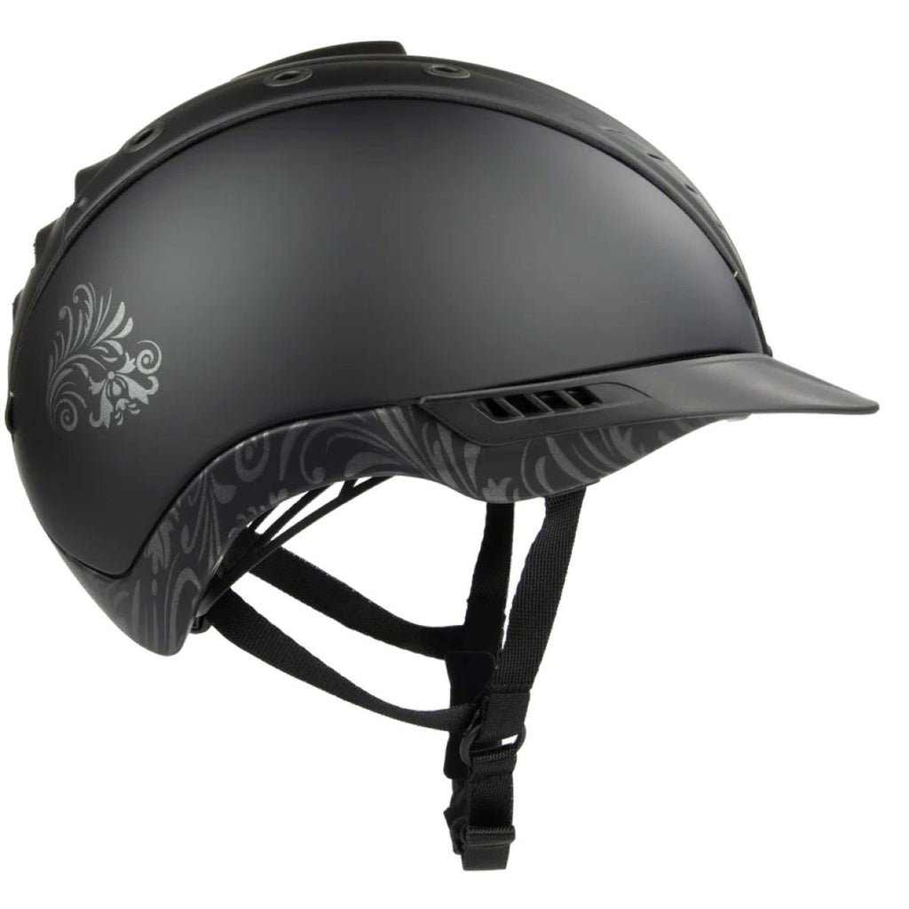 Casco Reithelm Mistrall 2 Floral Black