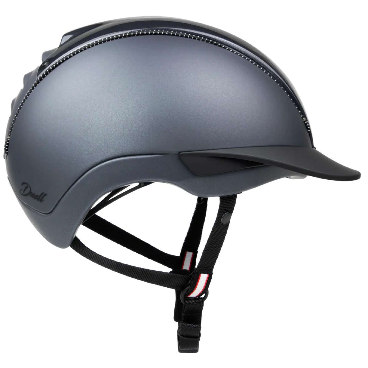 Casco Reithelm Duell Dunkelgrau
