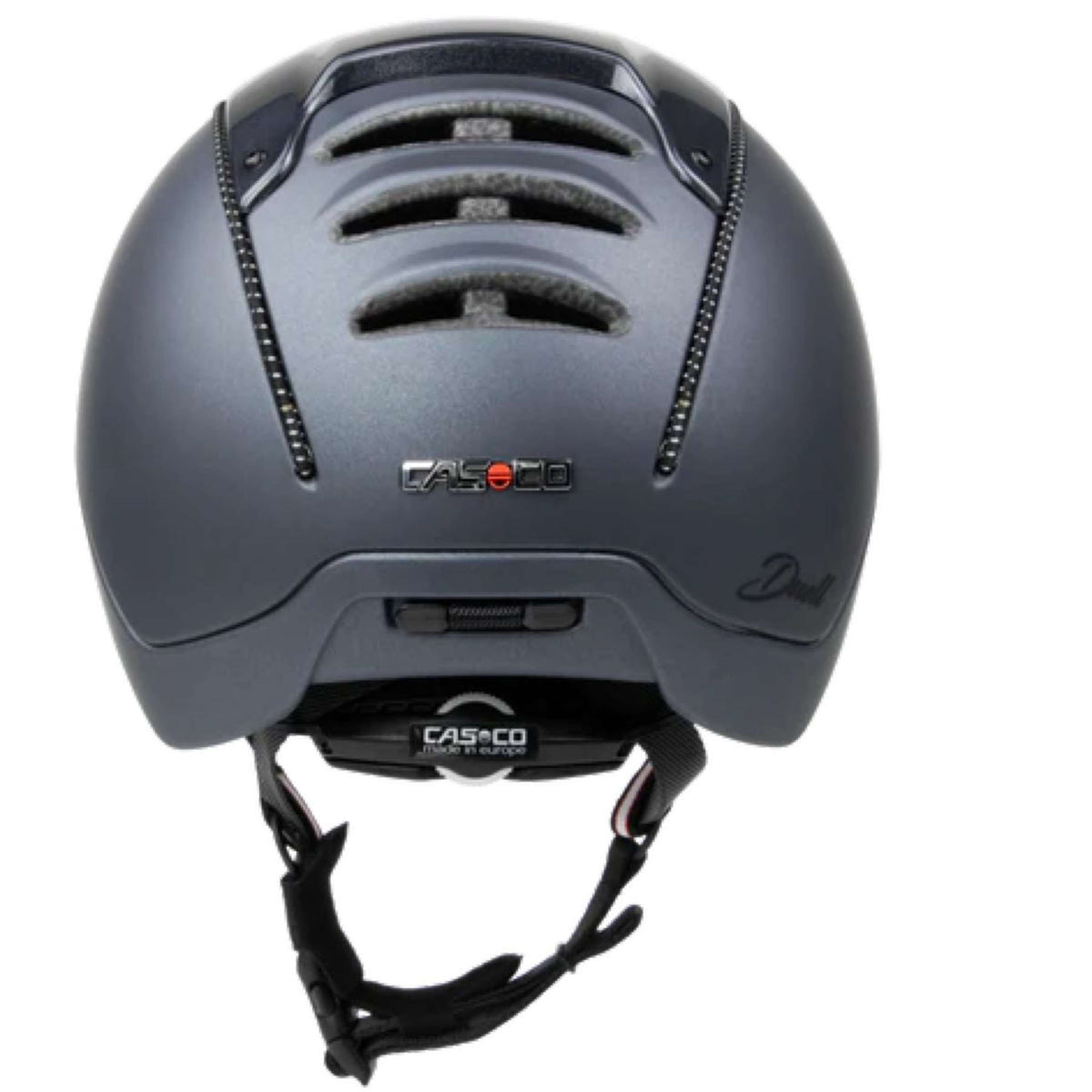 Casco Reithelm Duell Dunkelgrau