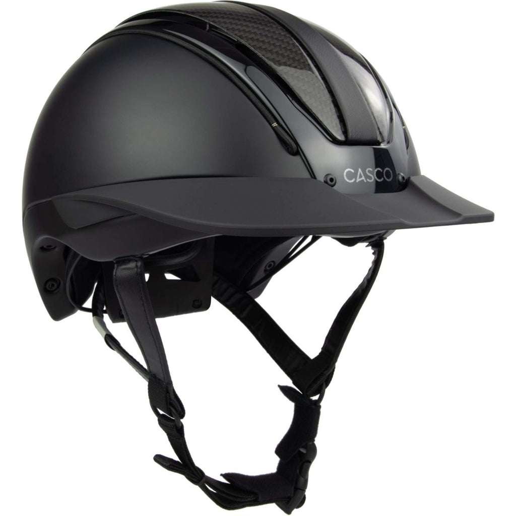 Casco Reithelm Duell One Carbon Black