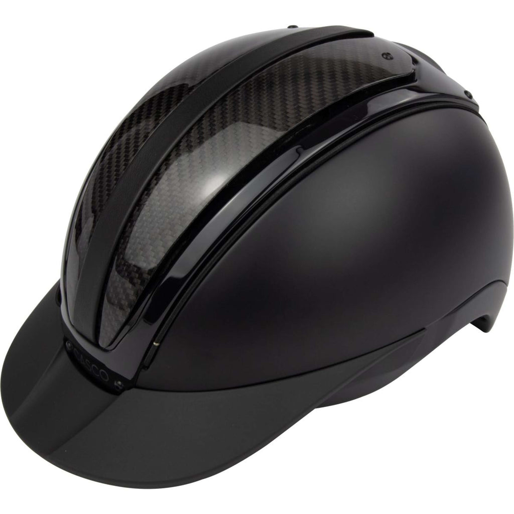 Casco Reithelm Duell One Carbon Black