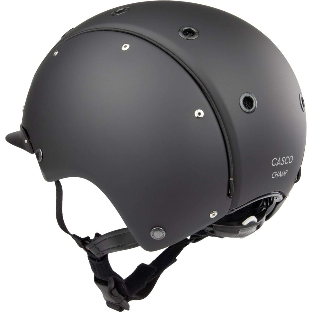 Casco Reithelm Champ Prime Black