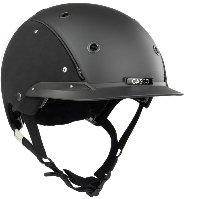 Casco Reithelm Champ Embellis Black