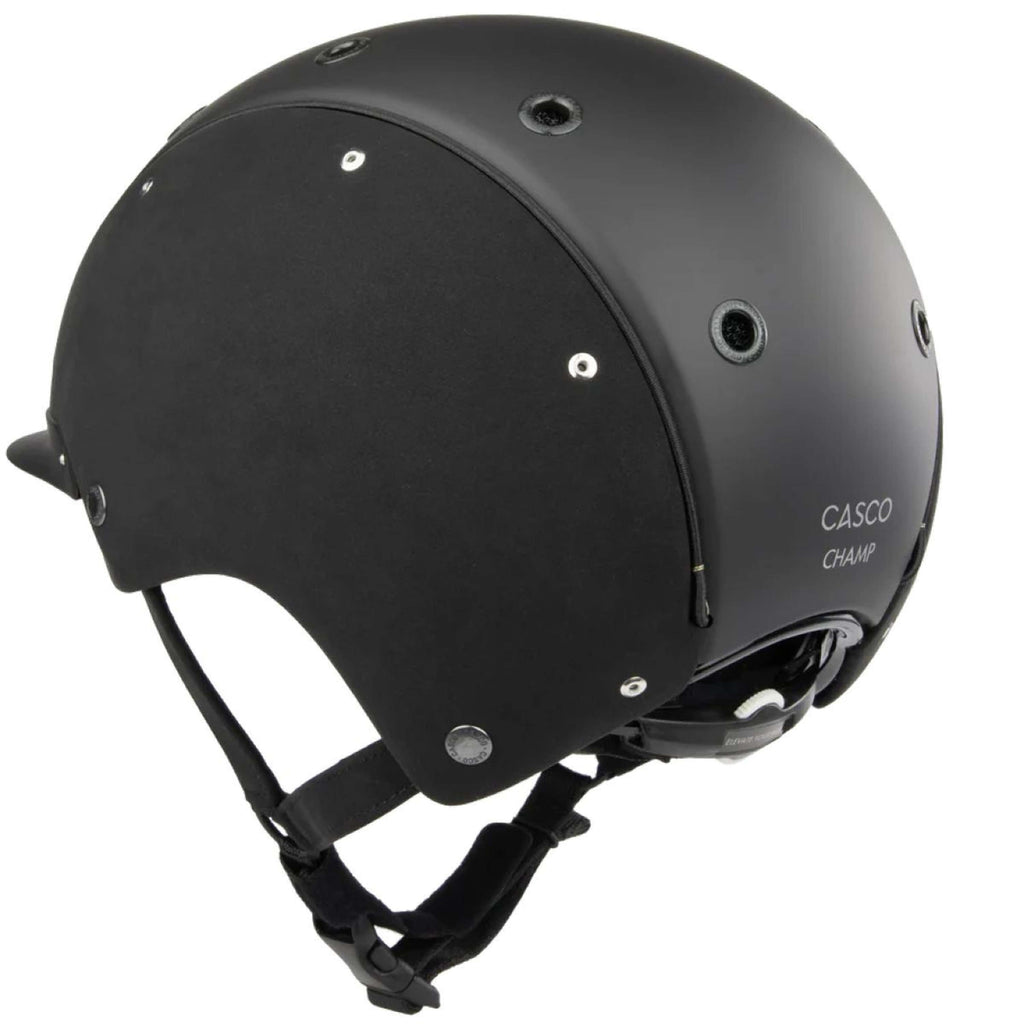 Casco Reithelm Champ Embellis Black