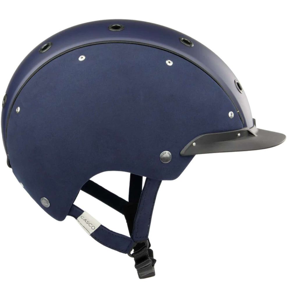 Casco Reithelm Champ Embellis Blue