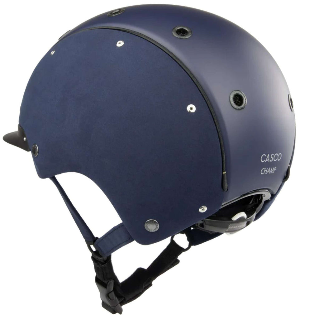 Casco Reithelm Champ Embellis Blue