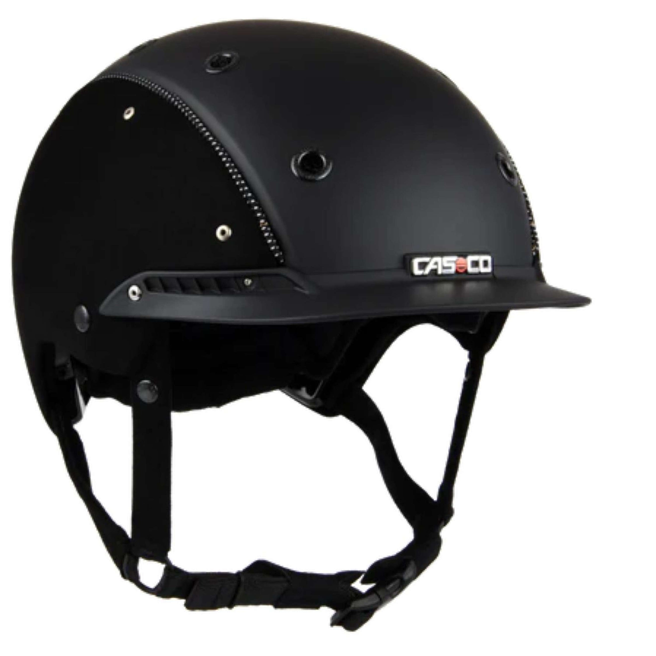 Casco Reithelm Champ-3 Nubuk Zwart