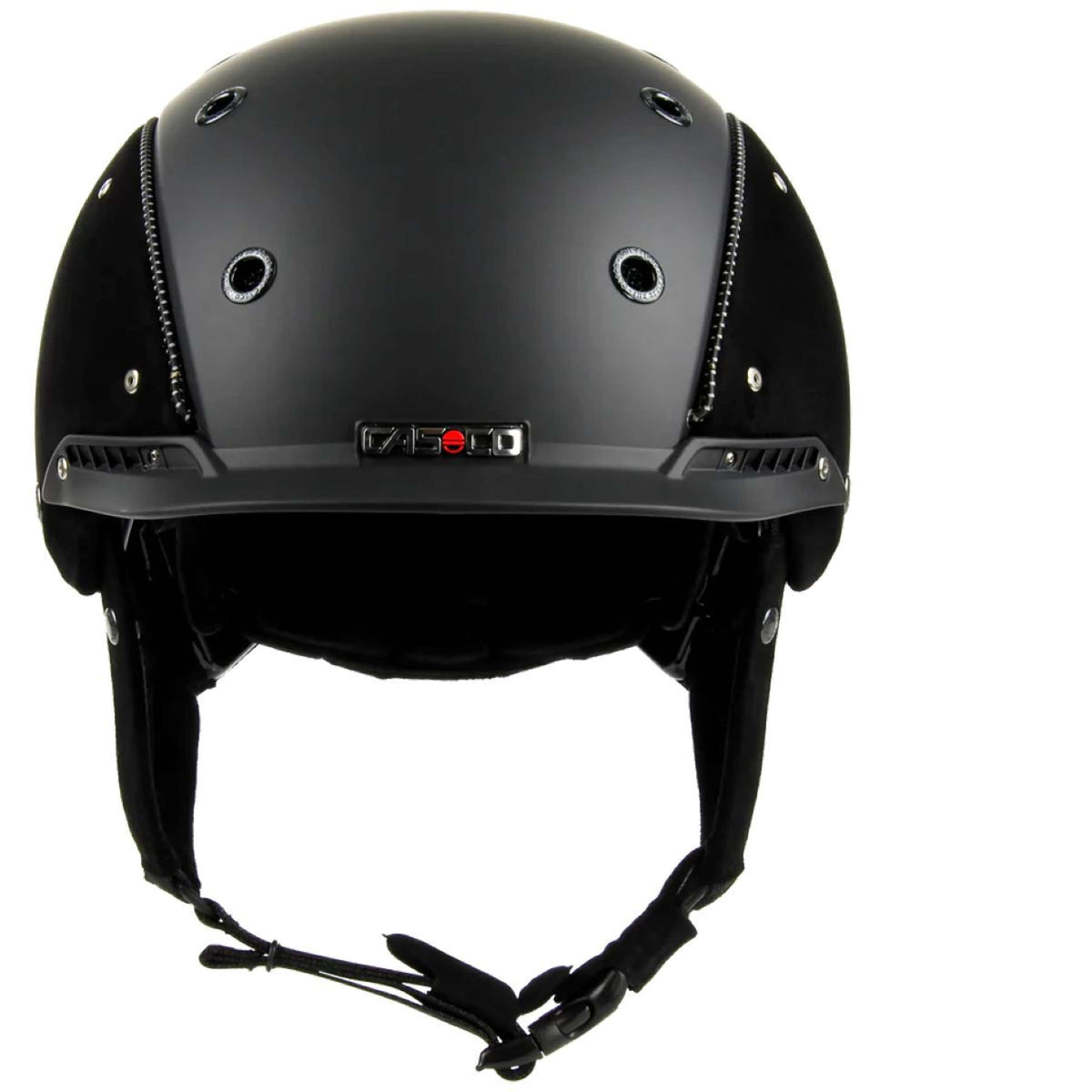Casco Reithelm Champ-3 Nubuk Zwart