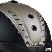 Casco Reithelm Mistrall-2 Edition Schwarz/Oliv