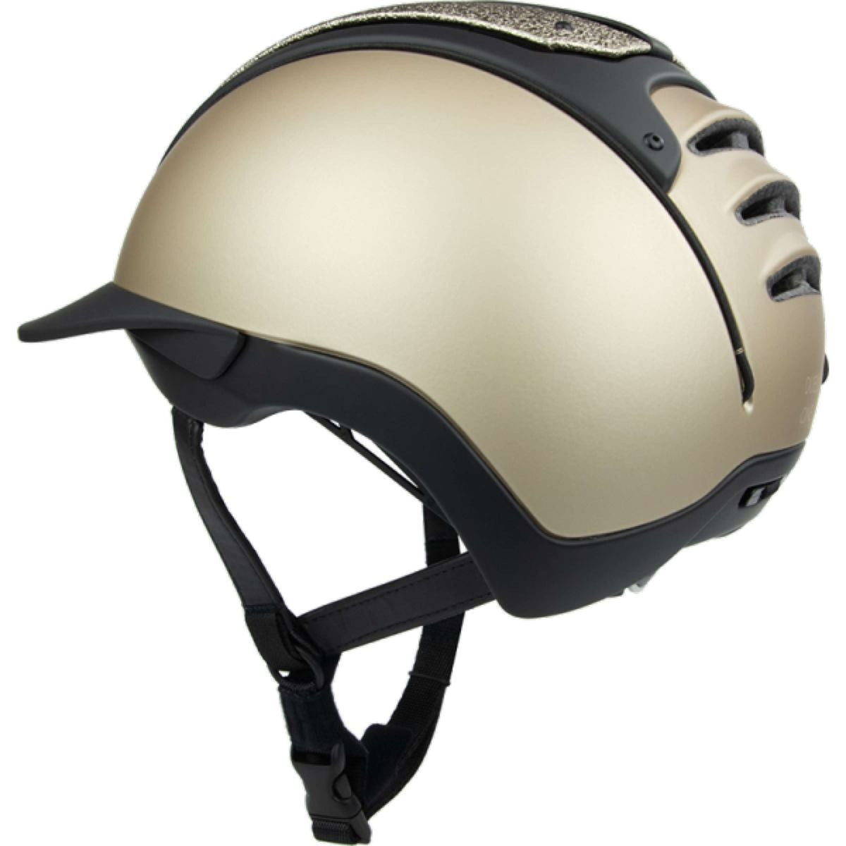 Casco Reithelm Duell One Flair Platinum