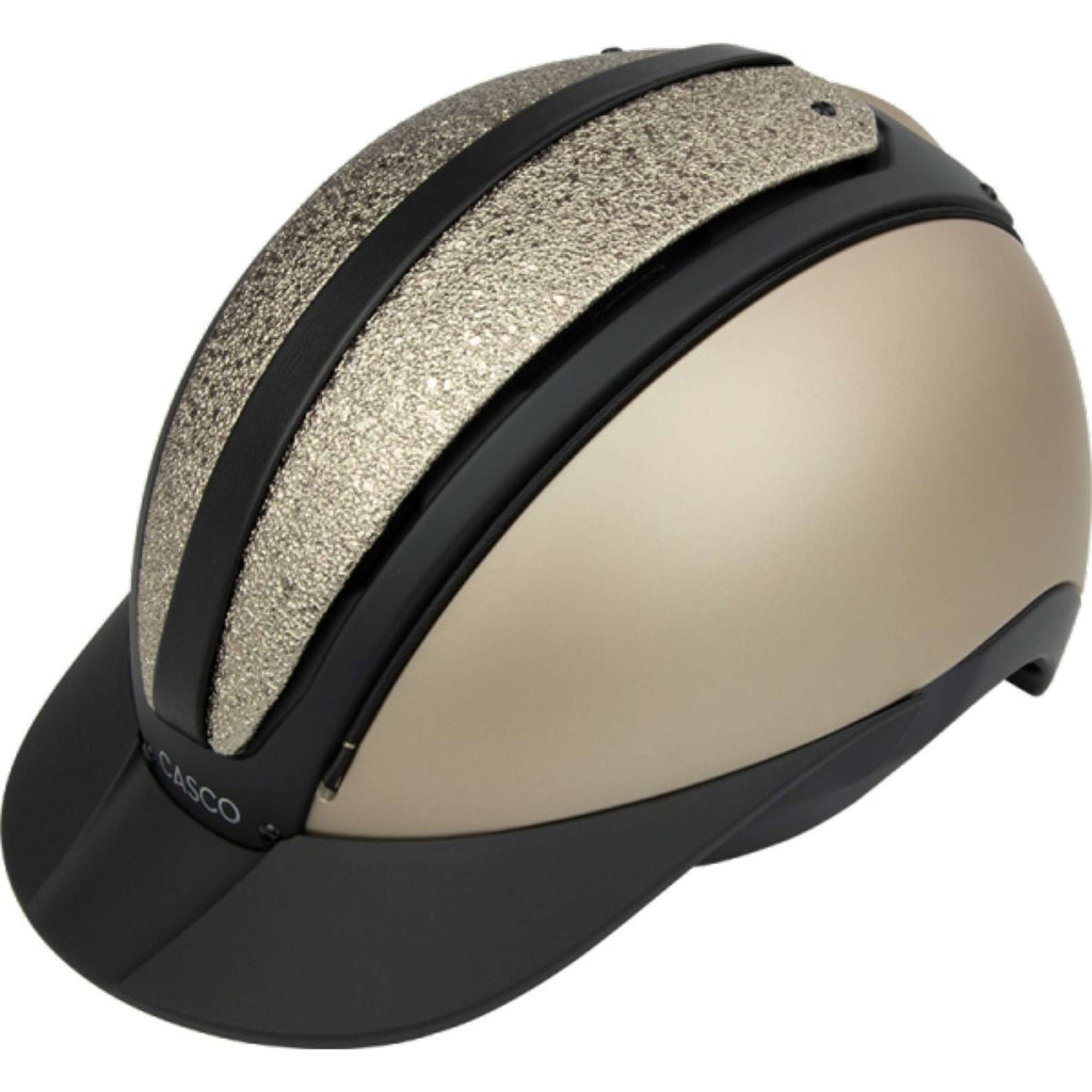 Casco Reithelm Duell One Flair Platinum