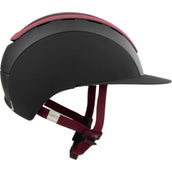 Casco Reithelm Elite Carbon Burgundy