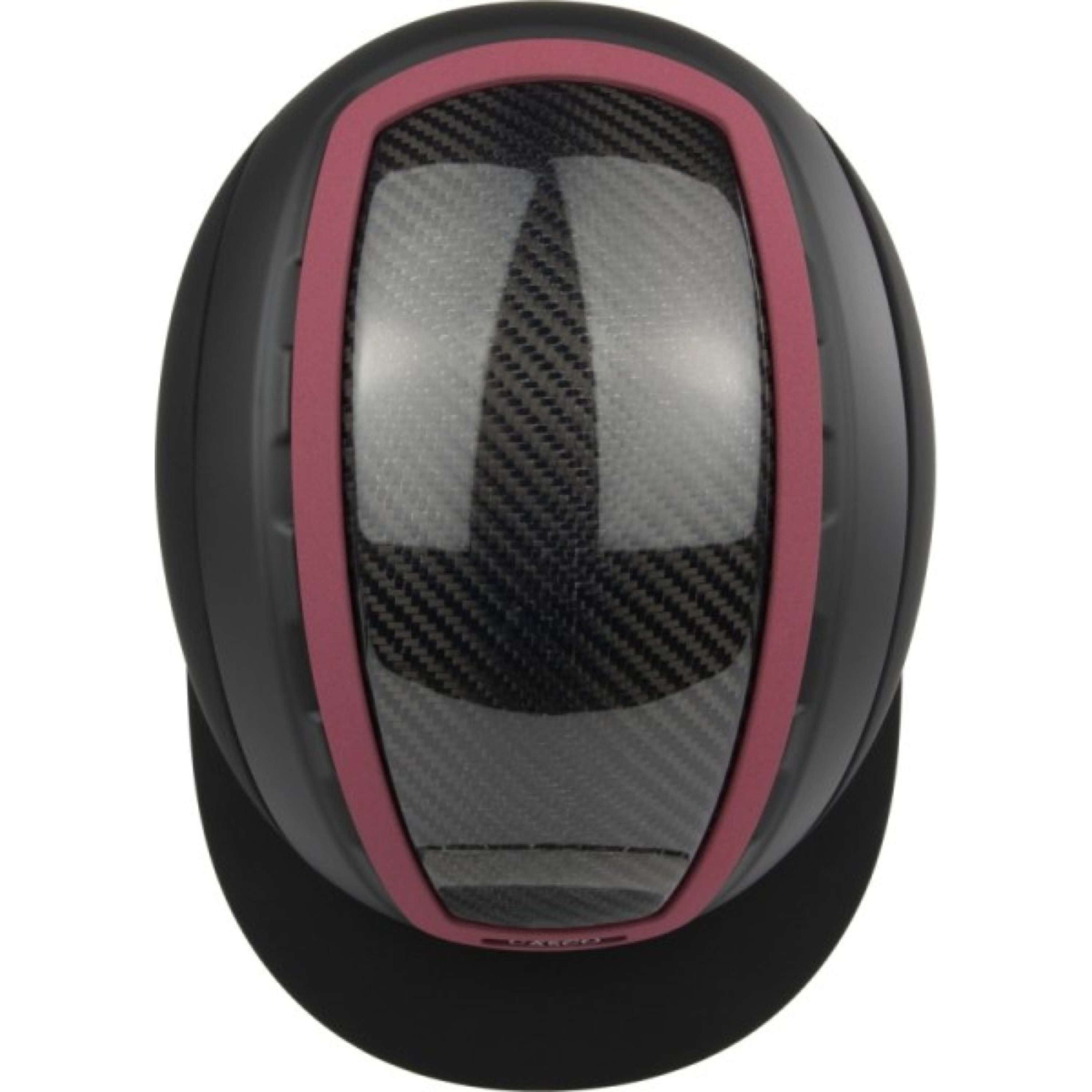 Casco Reithelm Elite Carbon Burgundy
