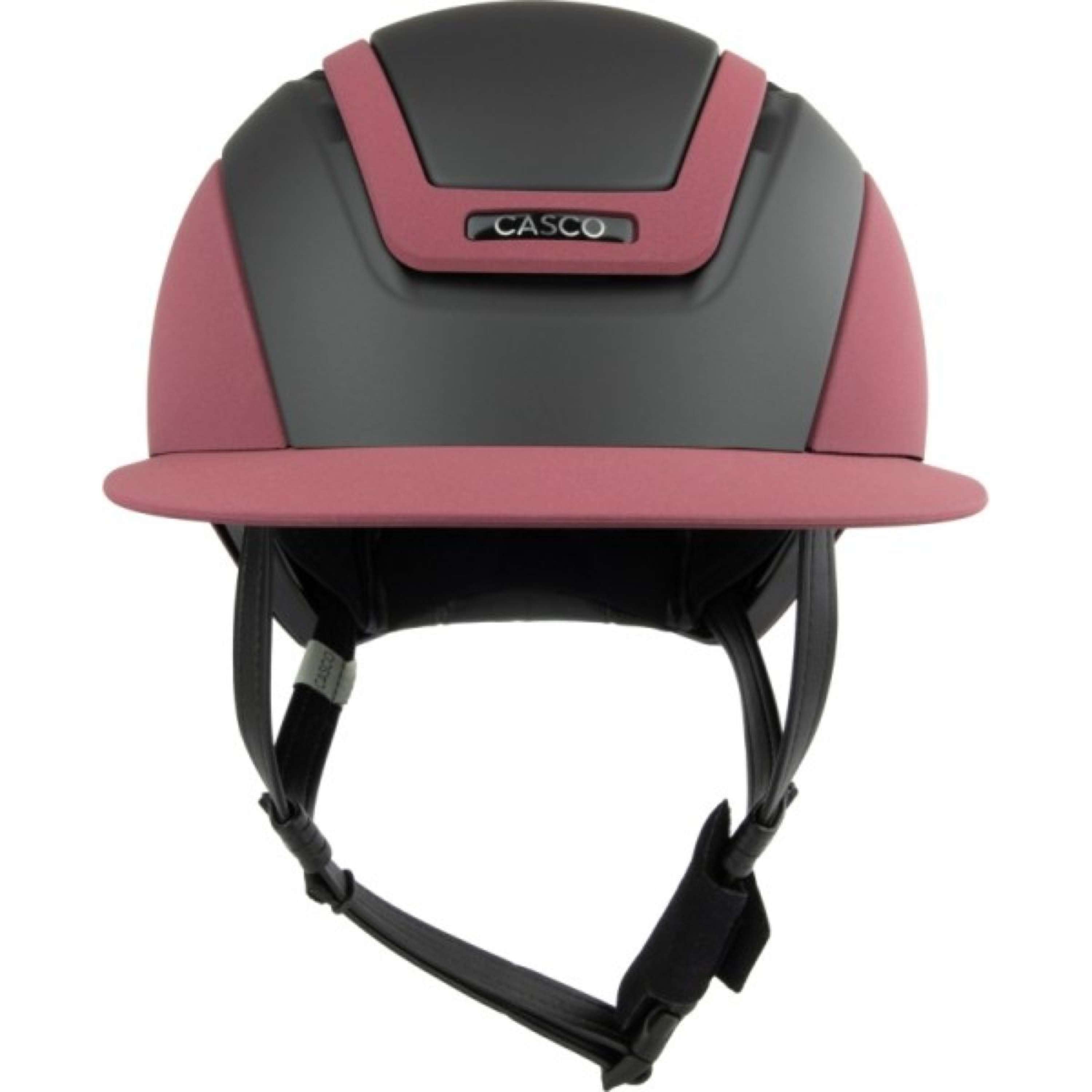 Casco Reithelm Elite Zwart/Wijnrood