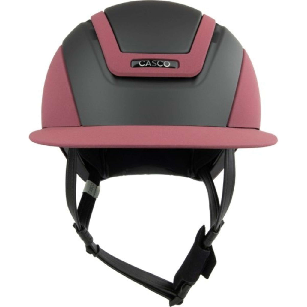 Casco Reithelm Elite Zwart/Wijnrood