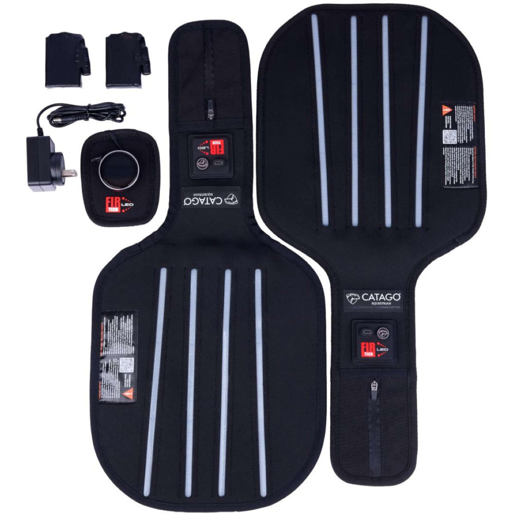 Catago Gamaschen LED Fir-Tech Schwarz