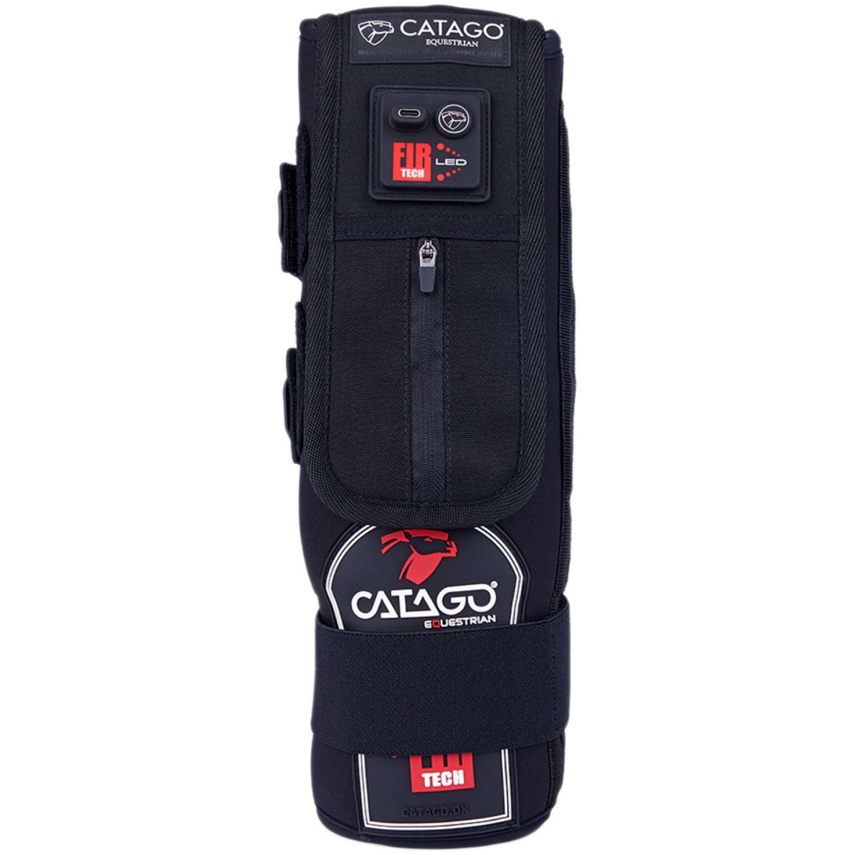 Catago Gamaschen LED Fir-Tech Schwarz