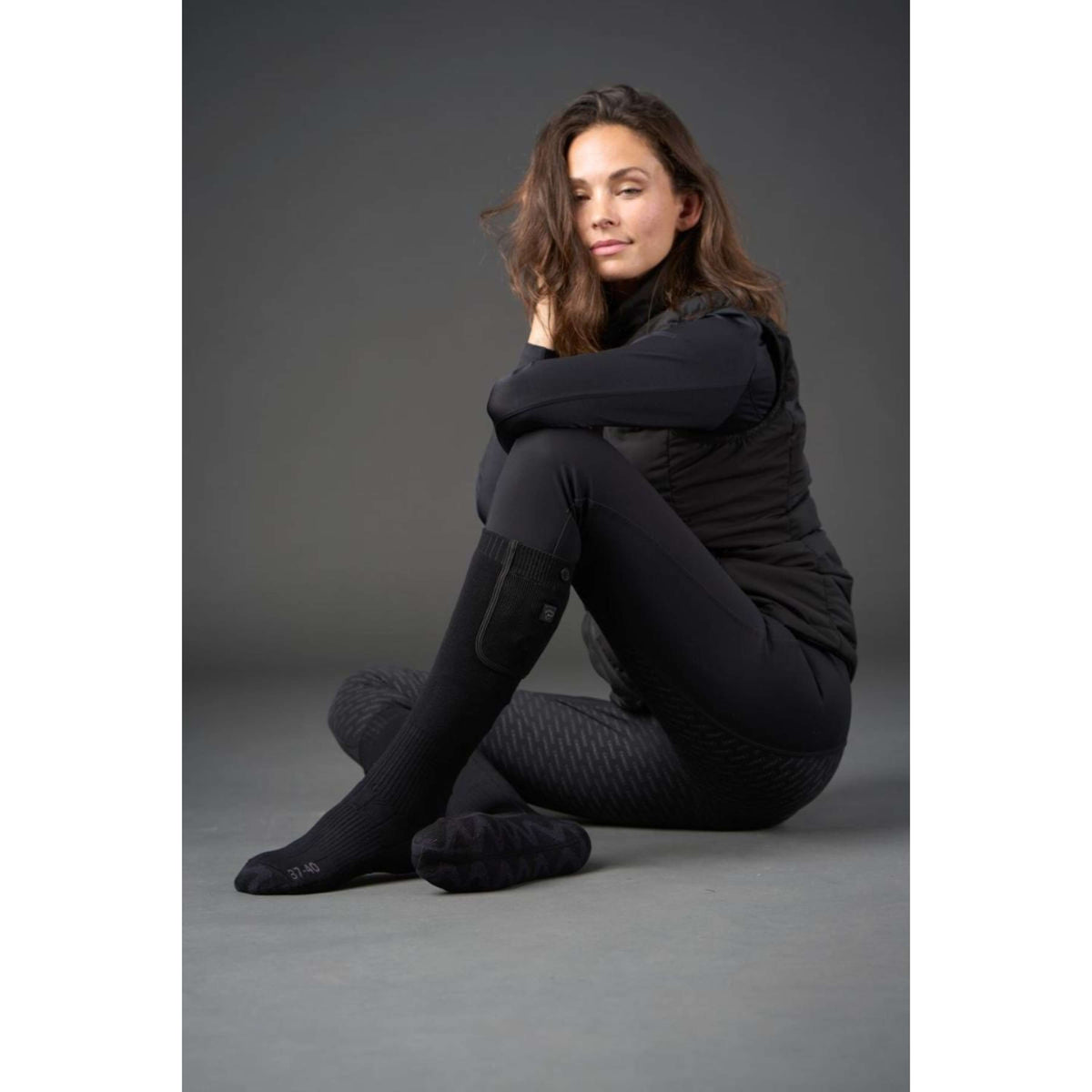 Catago Beheizte Socken Heated Schwarz