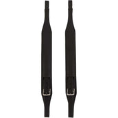 BR Steigbügelriemen Pro-Jump Schwarz/Silber