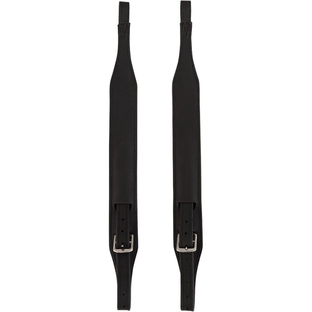 BR Steigbügelriemen Pro-Jump Schwarz/Silber