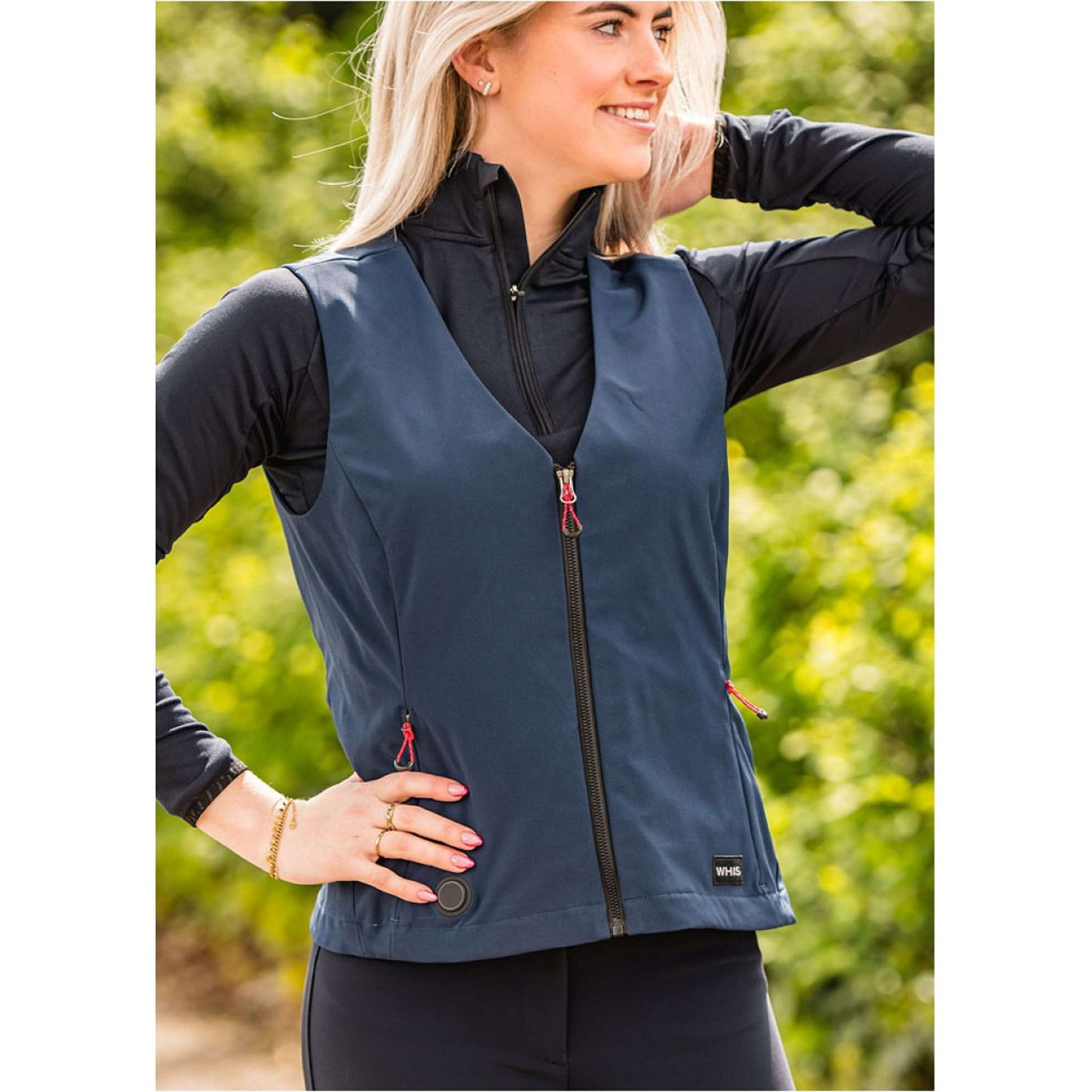 WHIS Heizweste Softshell Coach Dark Navy