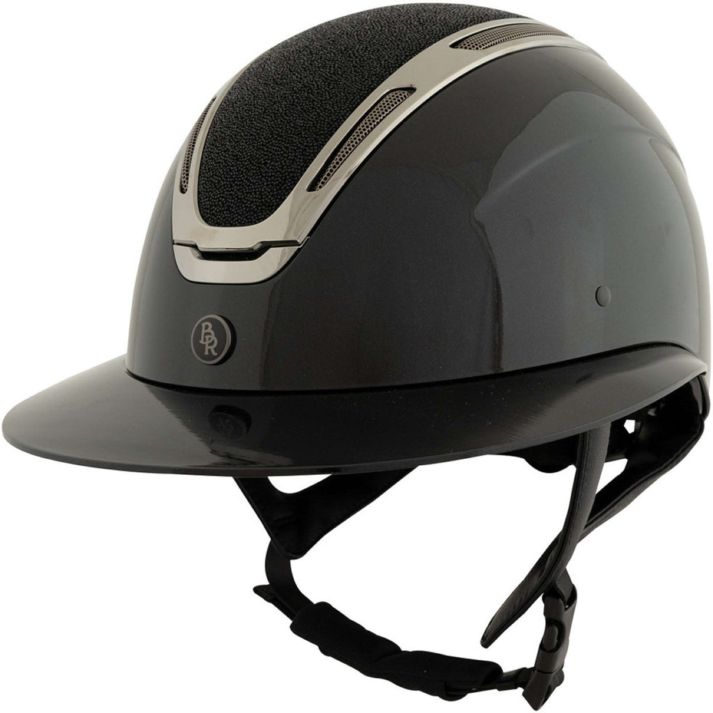 BR Reithelm Zeta Lumina Polo Schwarz/Gunmetal
