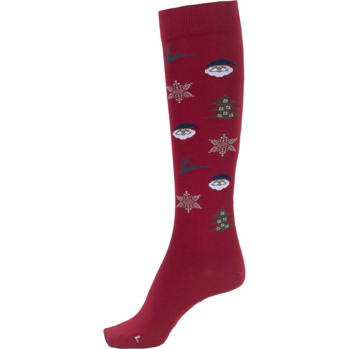 Cavallo Socken CavalSanta Dunkelrot