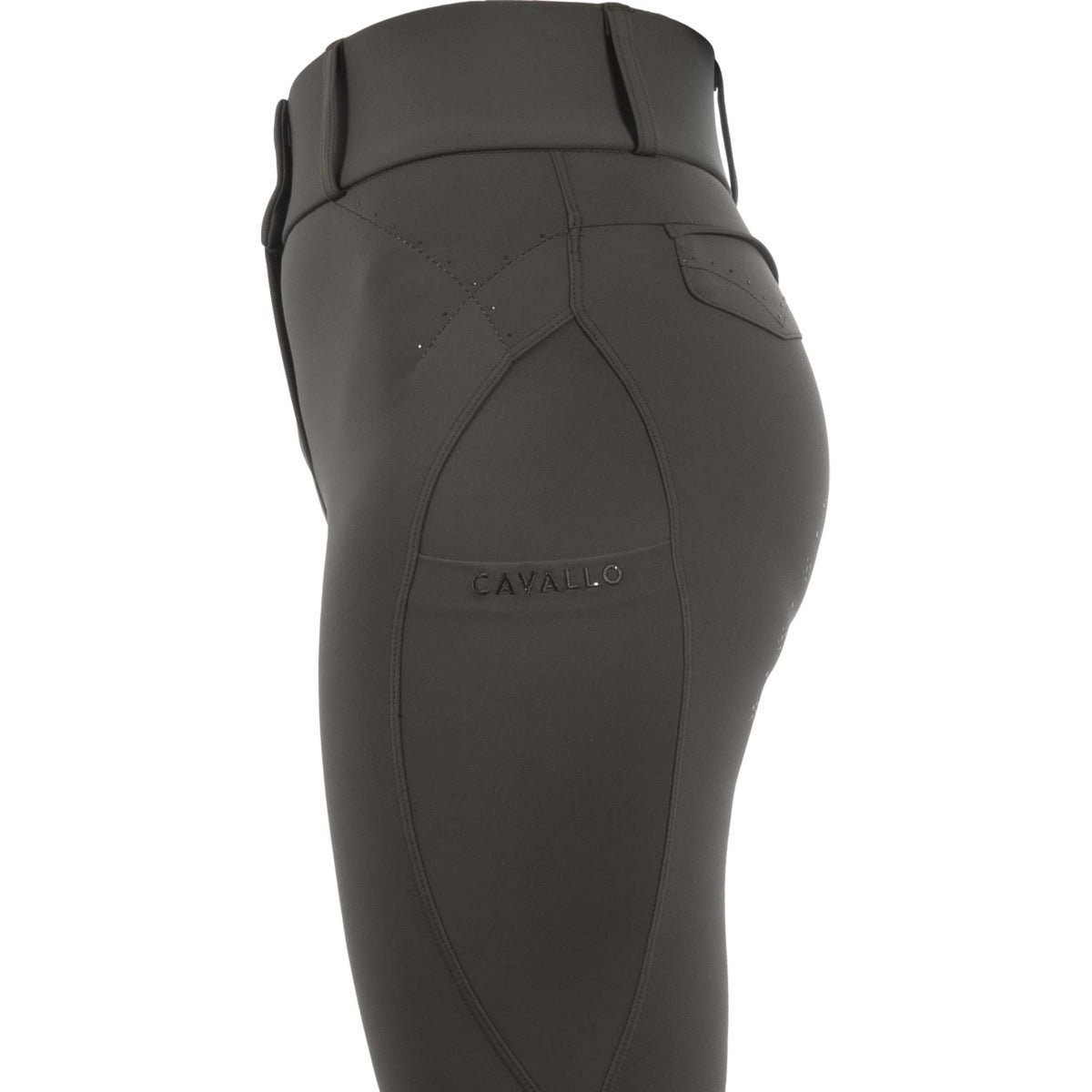 Cavallo Reitleggings CavalCandera Grip Mobile Seaweed