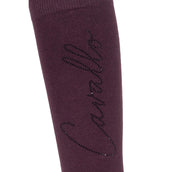 Cavallo Reitsocken CavalSelma Dusty Plum