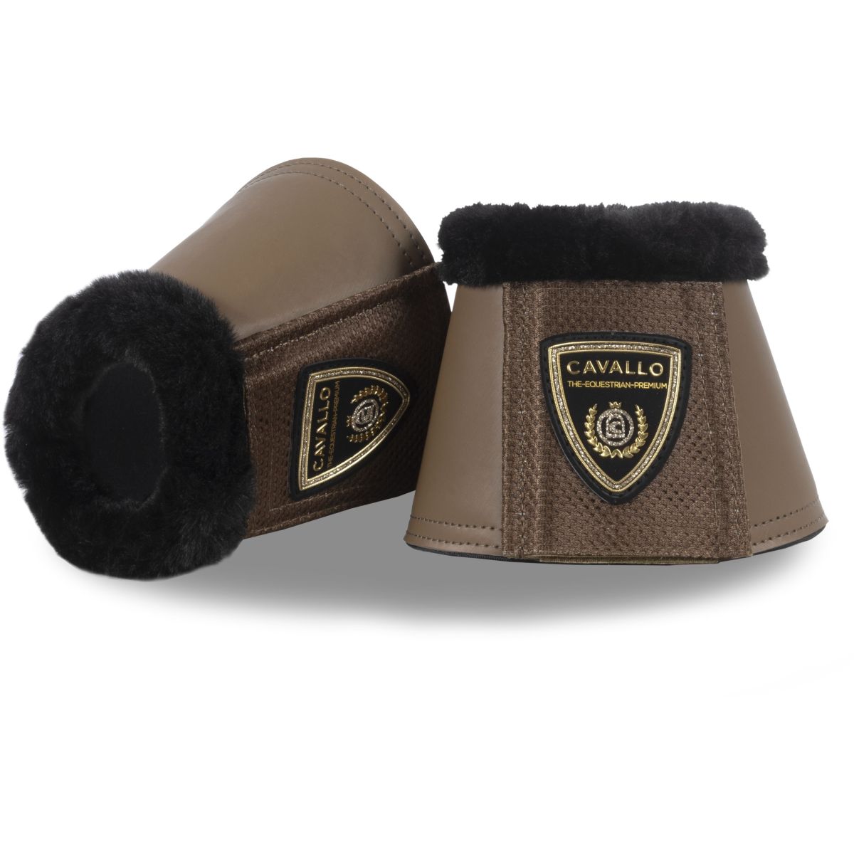 Cavallo Premium Capsule Hufglocken CavalLoka Dark Caramel