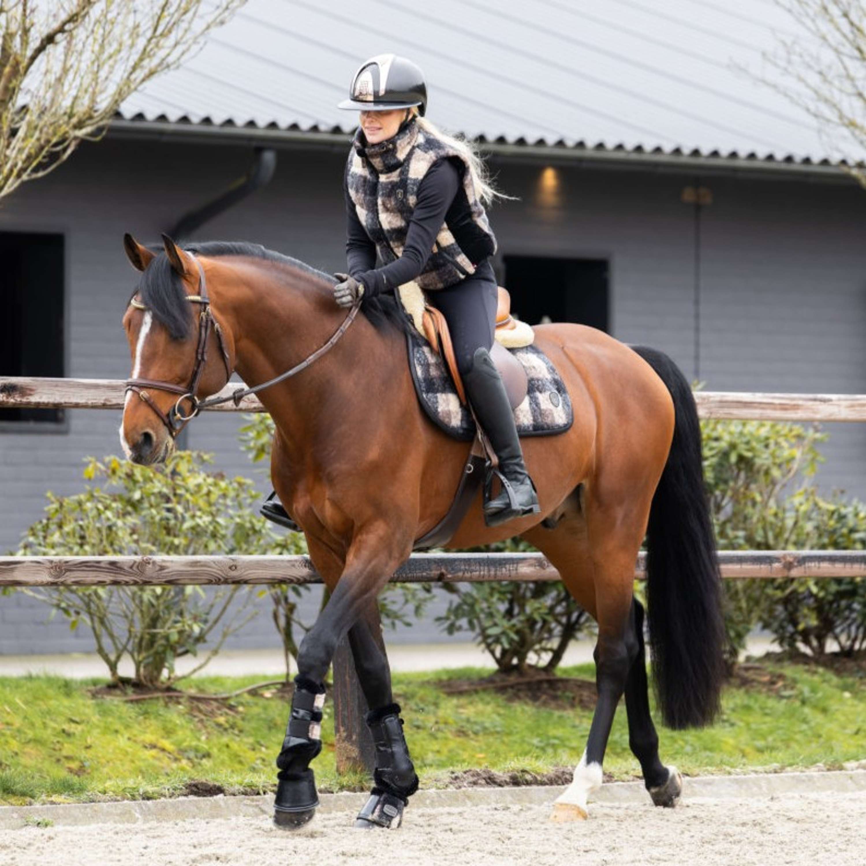 Cavallo Dressage Boots Cavallynix Schwarz