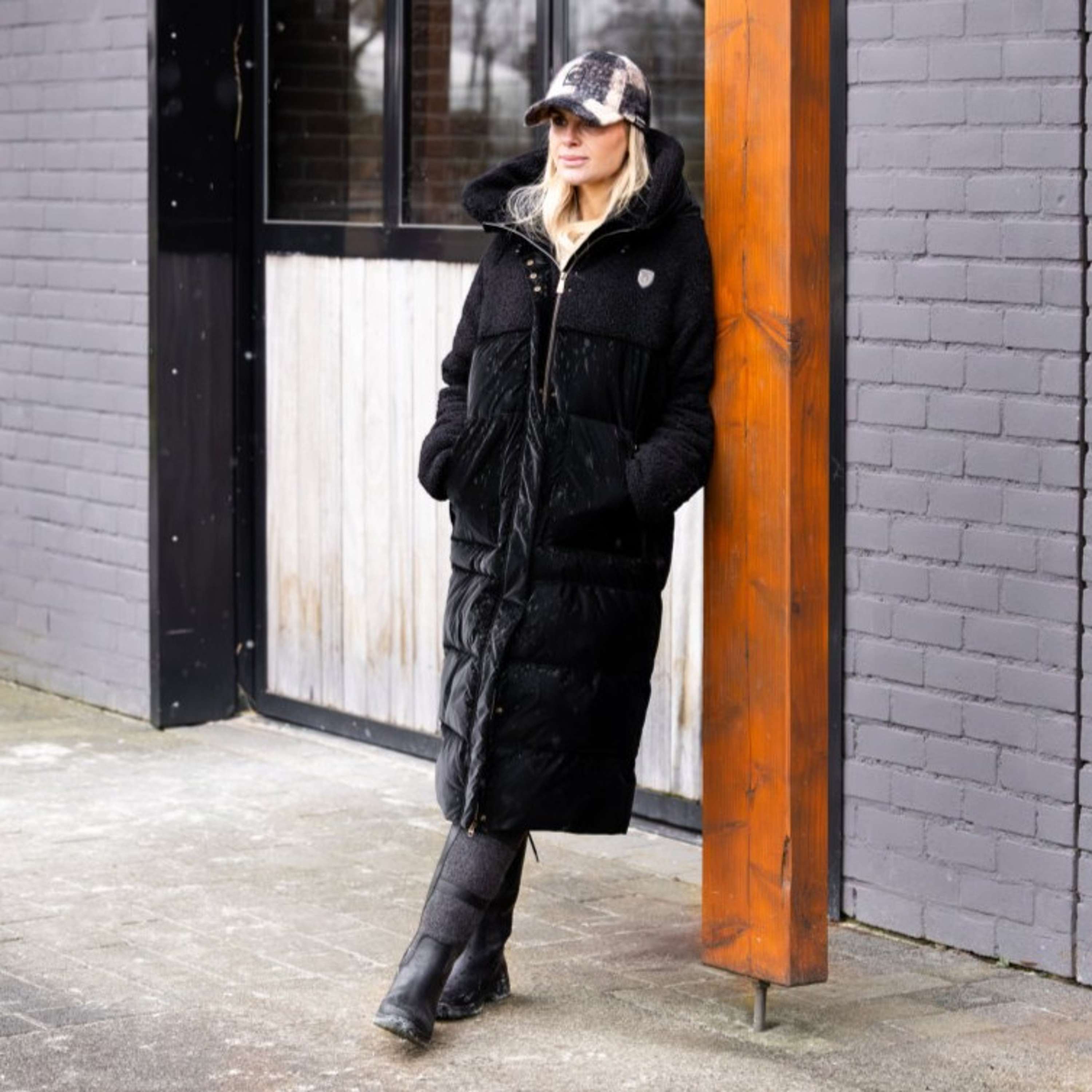 Cavallo Lange Jacke Cavallika Schwarz