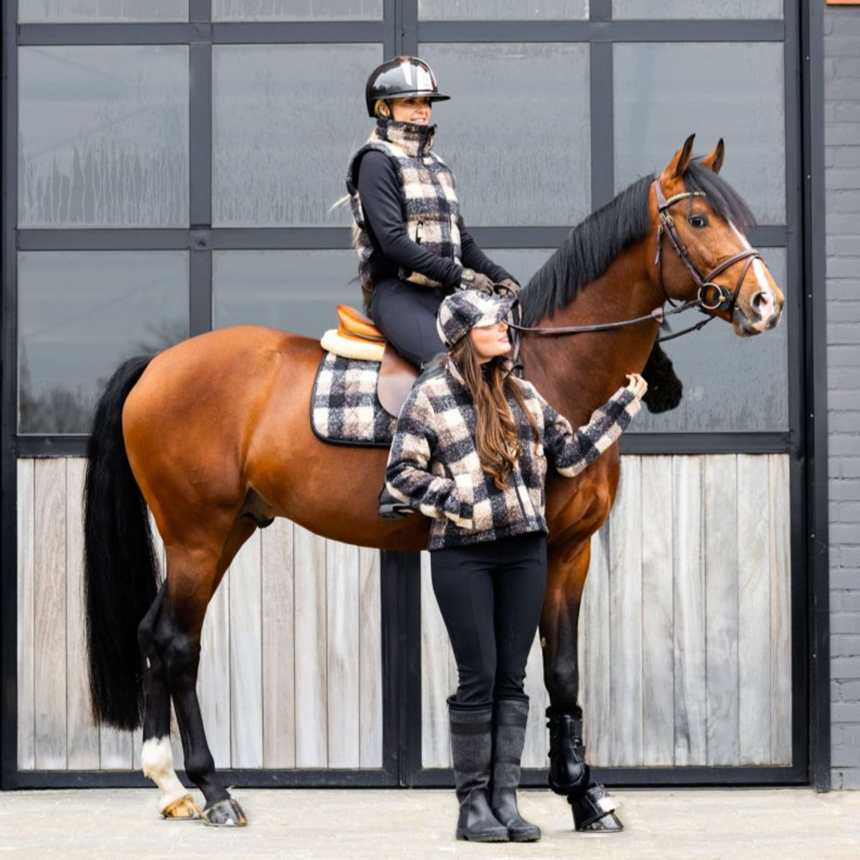 Cavallo Jacke Cavallumea Teddy Kariert