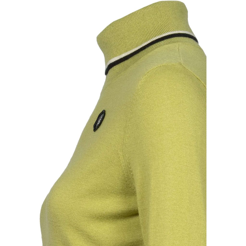Cavallo Rollkragenpullover Cavallysah Golden Green