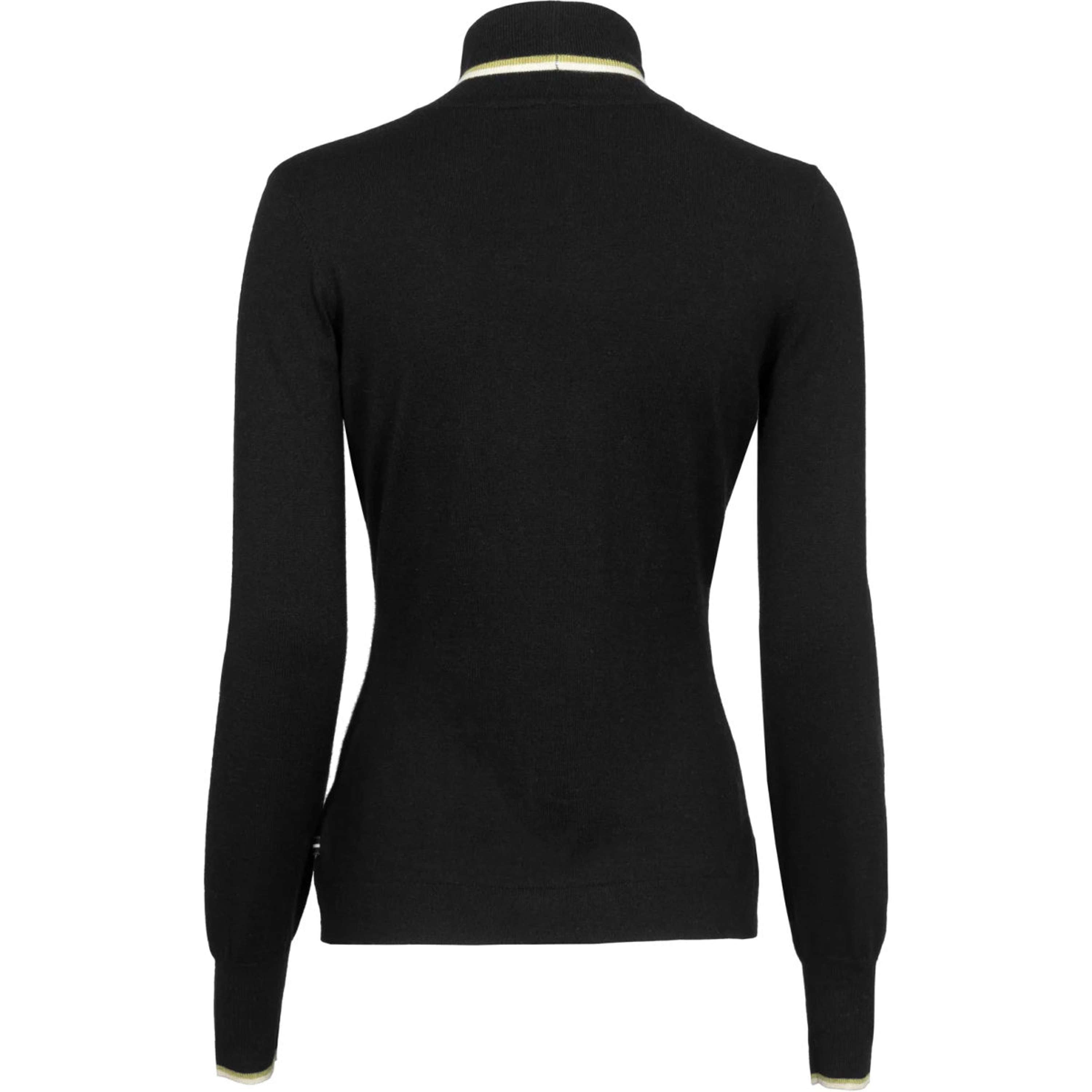 Cavallo Rollkragenpullover Cavallysah Schwarz