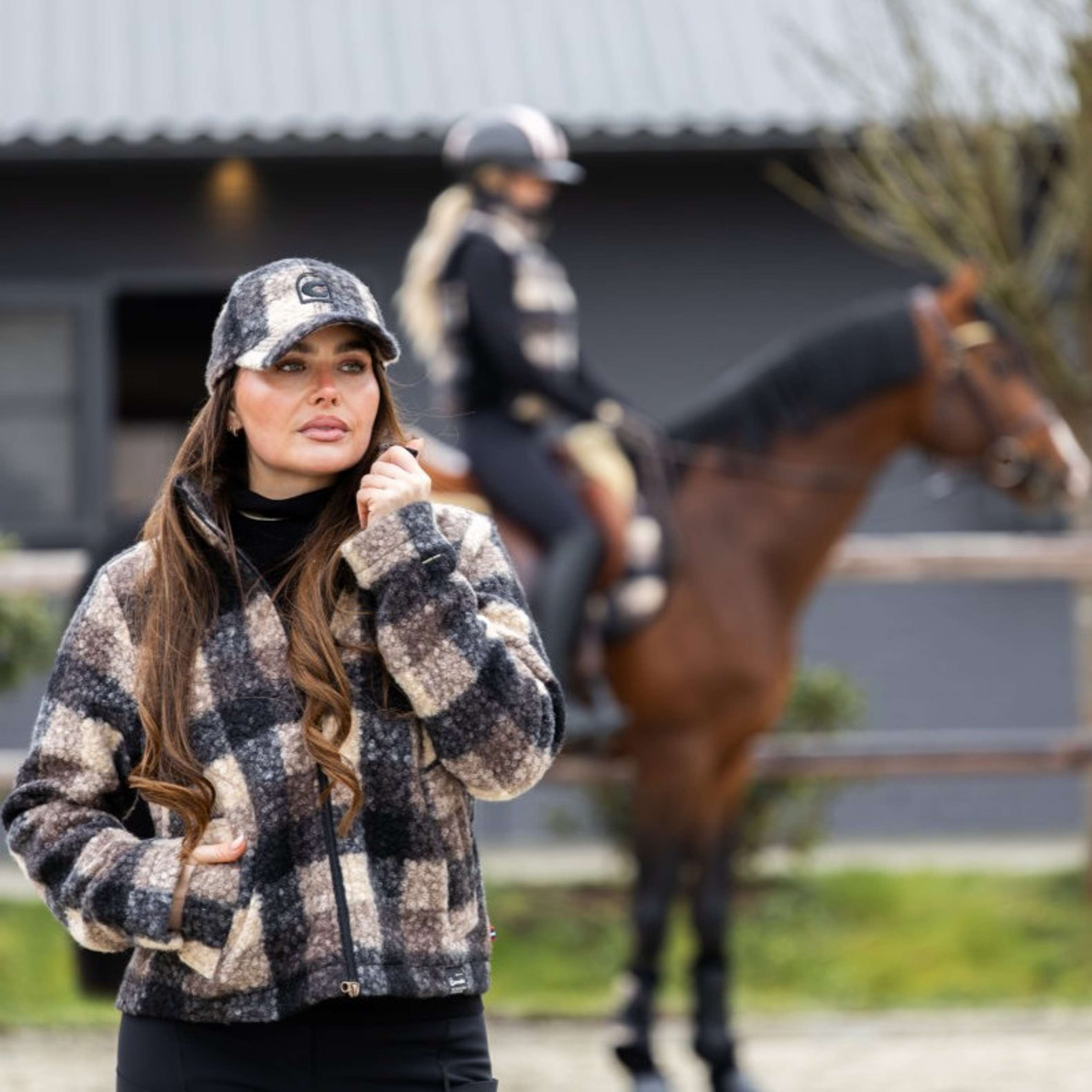 Cavallo Jacke Cavallumea Teddy Kariert