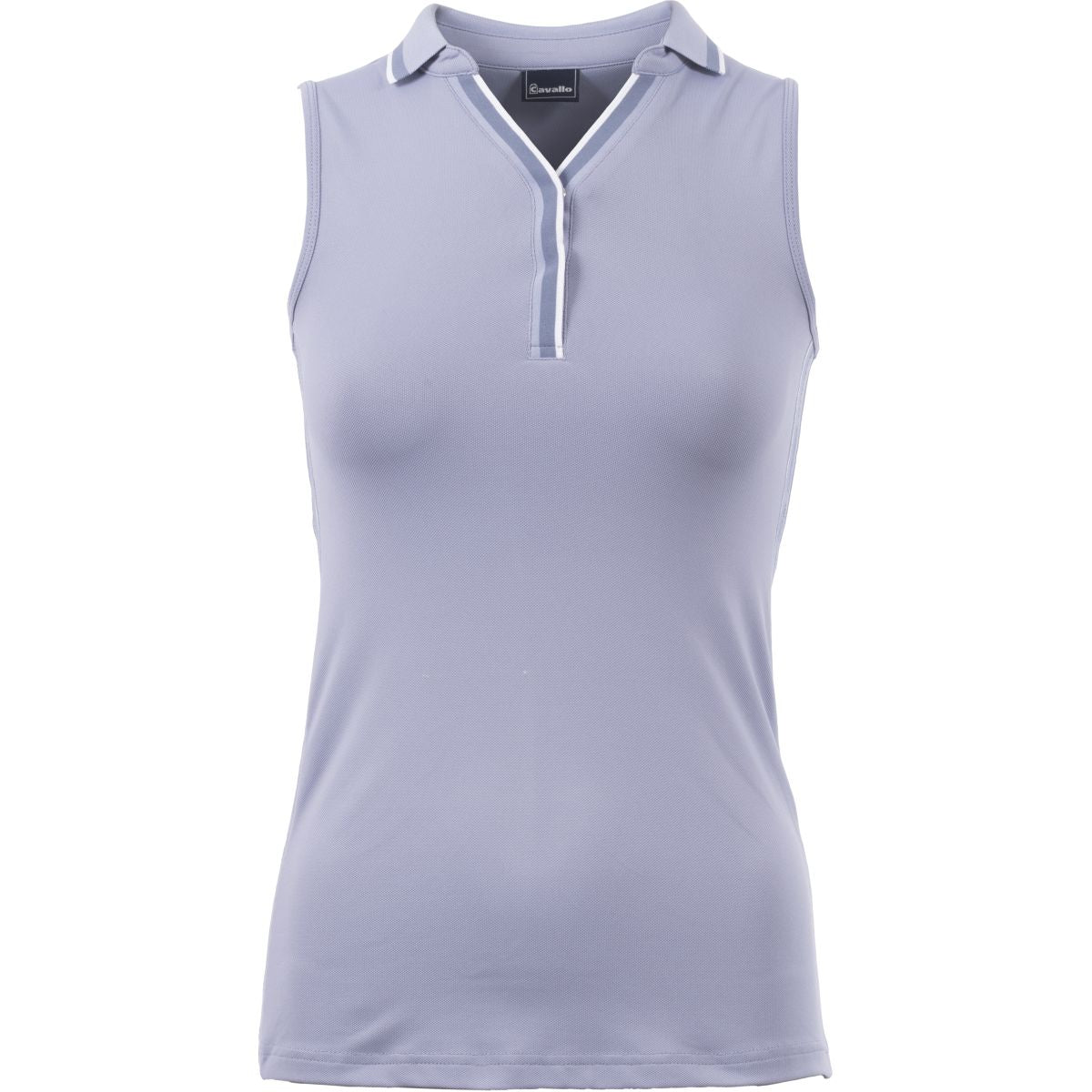 Cavallo Shirt Fleur Sportliches Polotop Damen Blue Violet