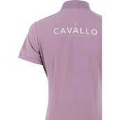 Cavallo Poloshirt Caval Cotton Dusty Rose