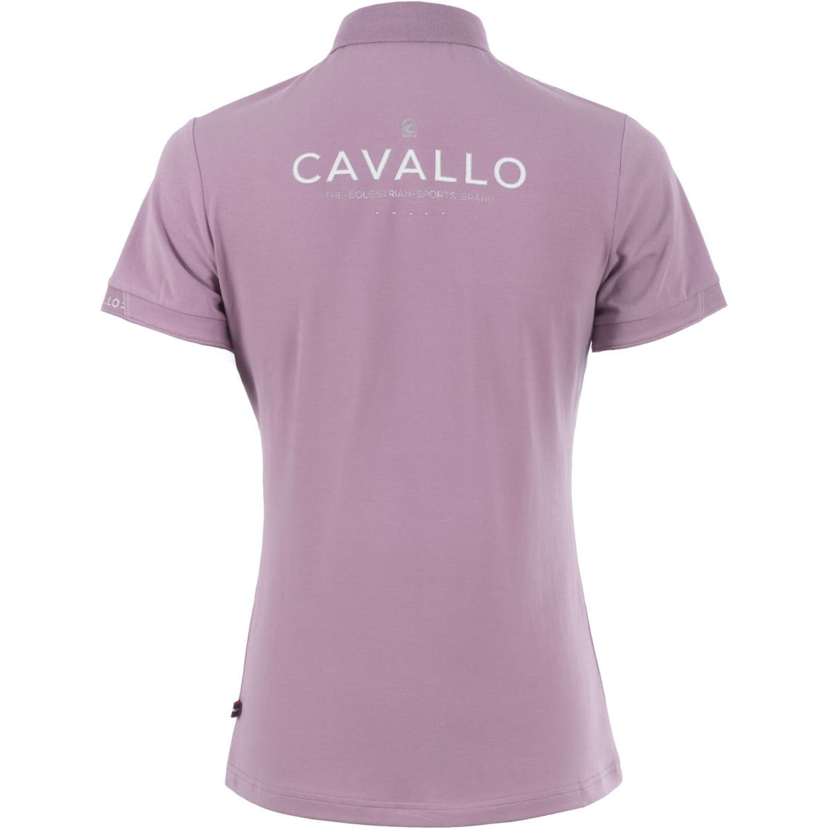 Cavallo Poloshirt Caval Cotton Dusty Rose