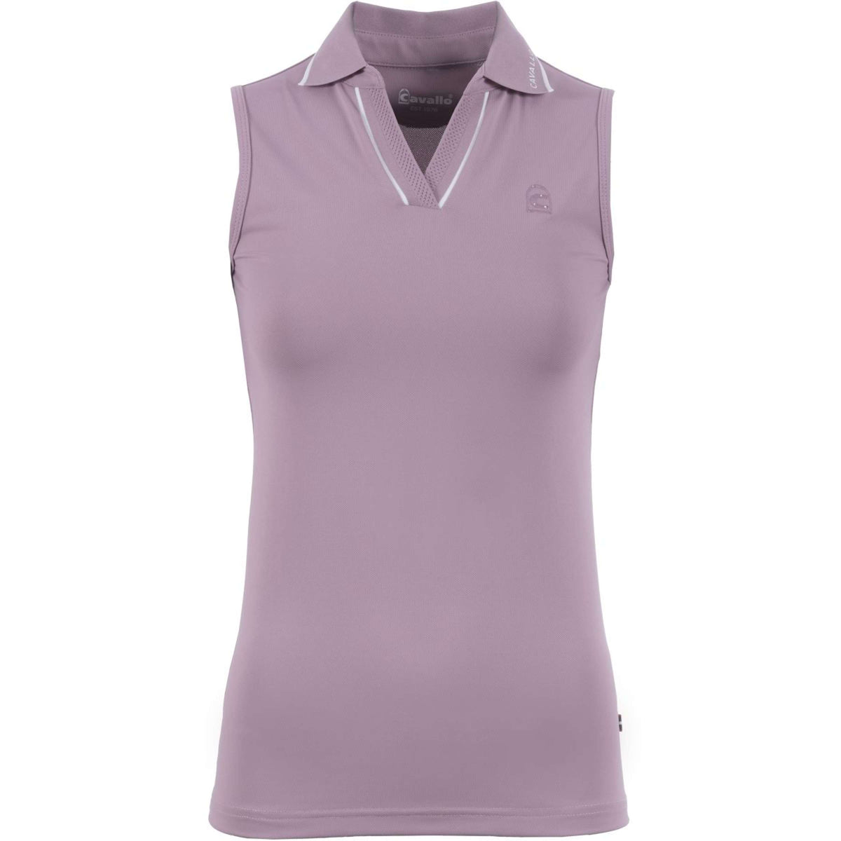 Cavallo Poloshirt Caval Ärmellos Dusty Rose