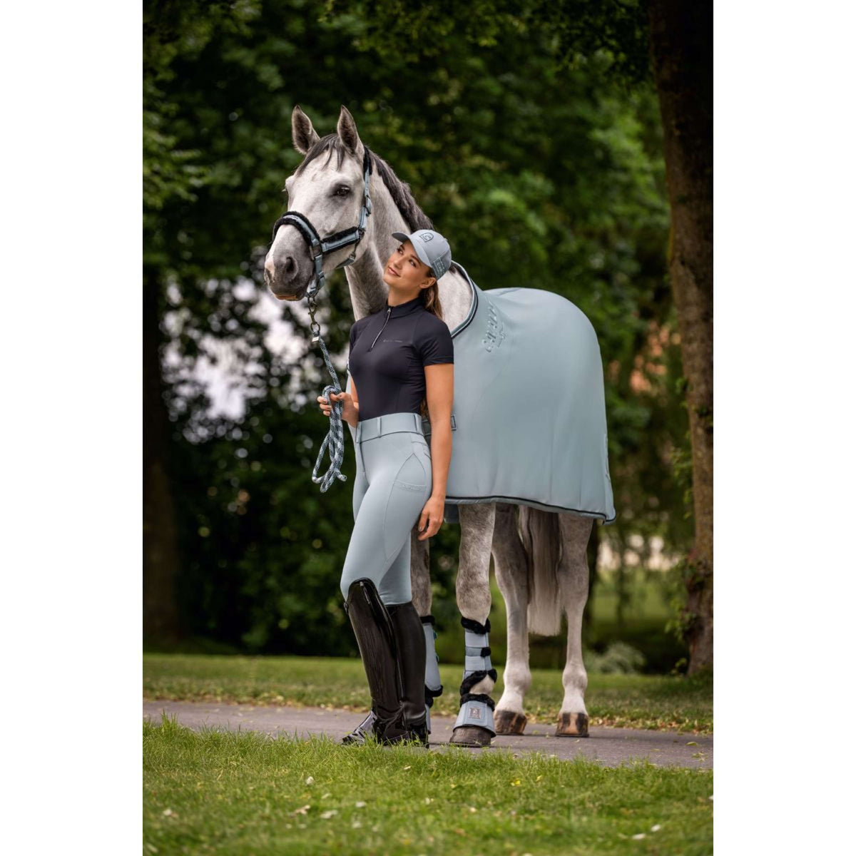 Cavallo Cap CavalCap Soft Aqua