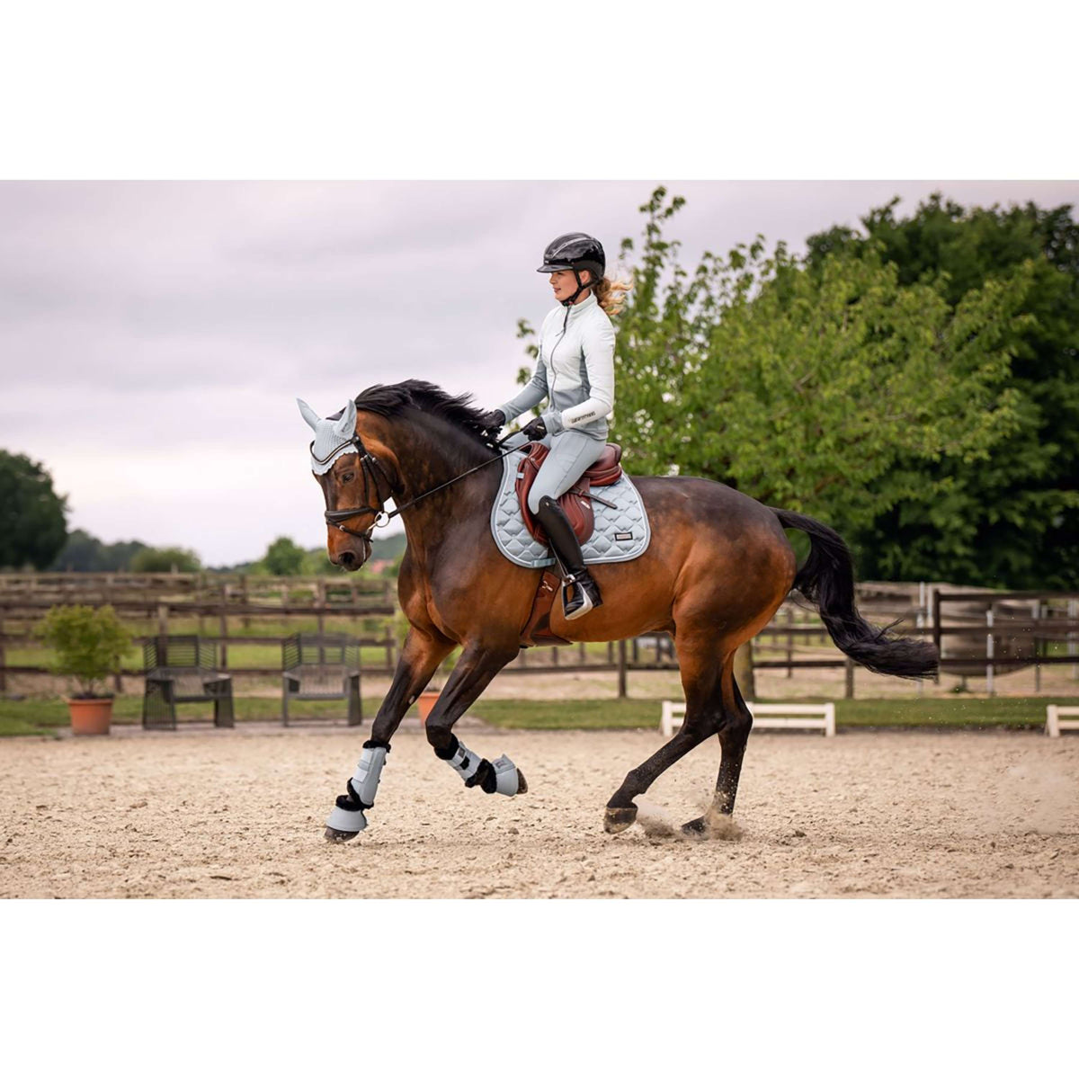 Cavallo Dressage Boots CavalJoca Soft Aqua