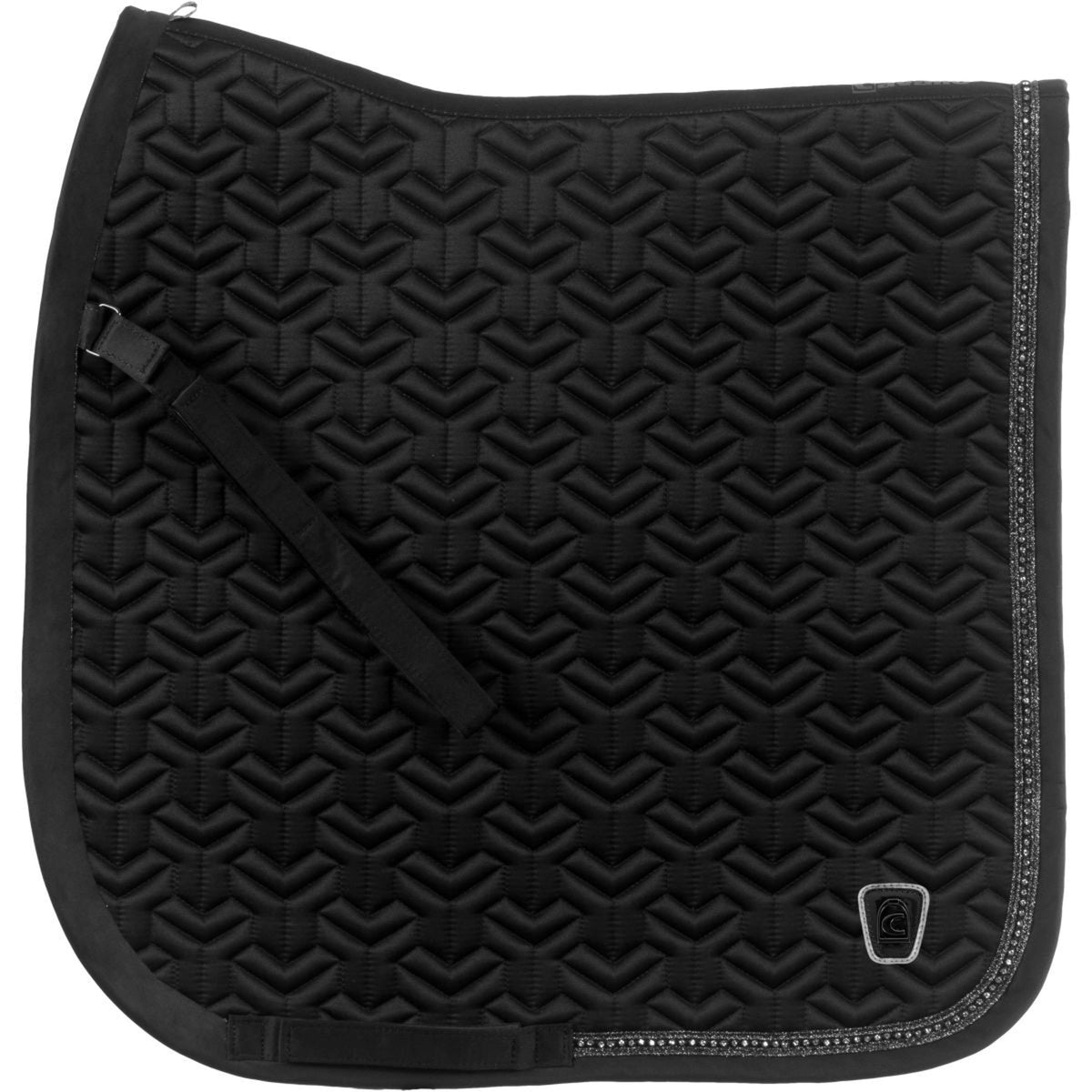 Cavallo Schabracke Caval Cool Comfort Dressur Schwarz