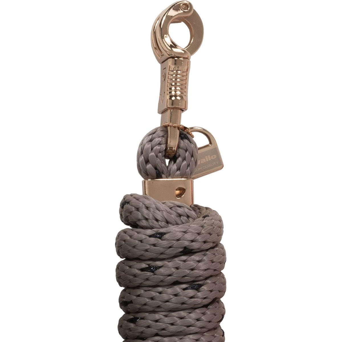 Cavallo Führstrick CavalPaz mit Panikhaken Mocha Latte