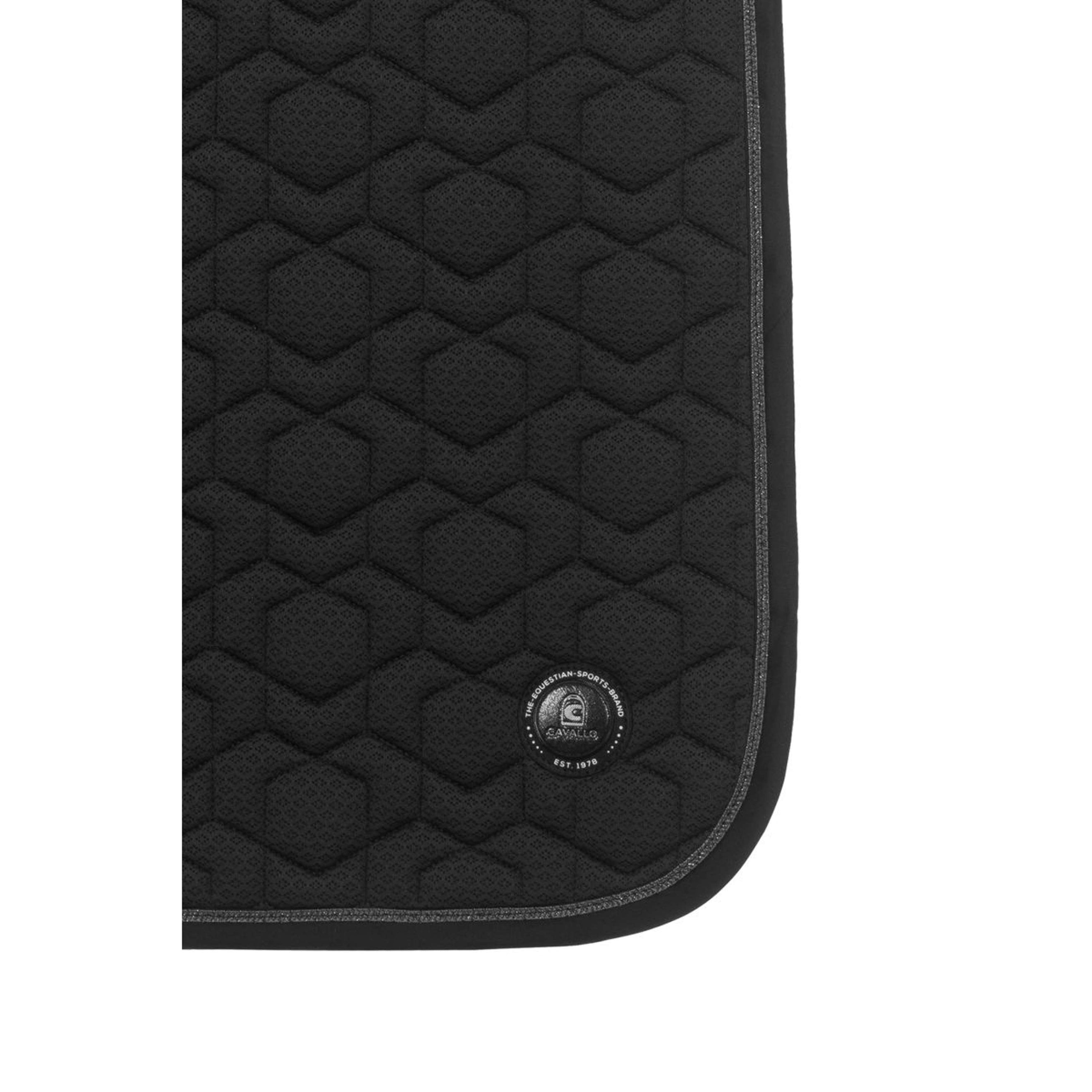 Cavallo Schabracke CavalPolina Dressur Schwarz
