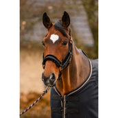 Cavallo Halfter CavalJero mit Fell Café Noir