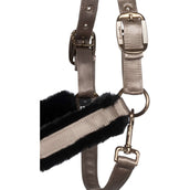 Cavallo Halfter CavalJero mit Fell Latte