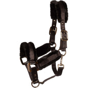 Cavallo Halfter CavalJero mit Fell Café Noir