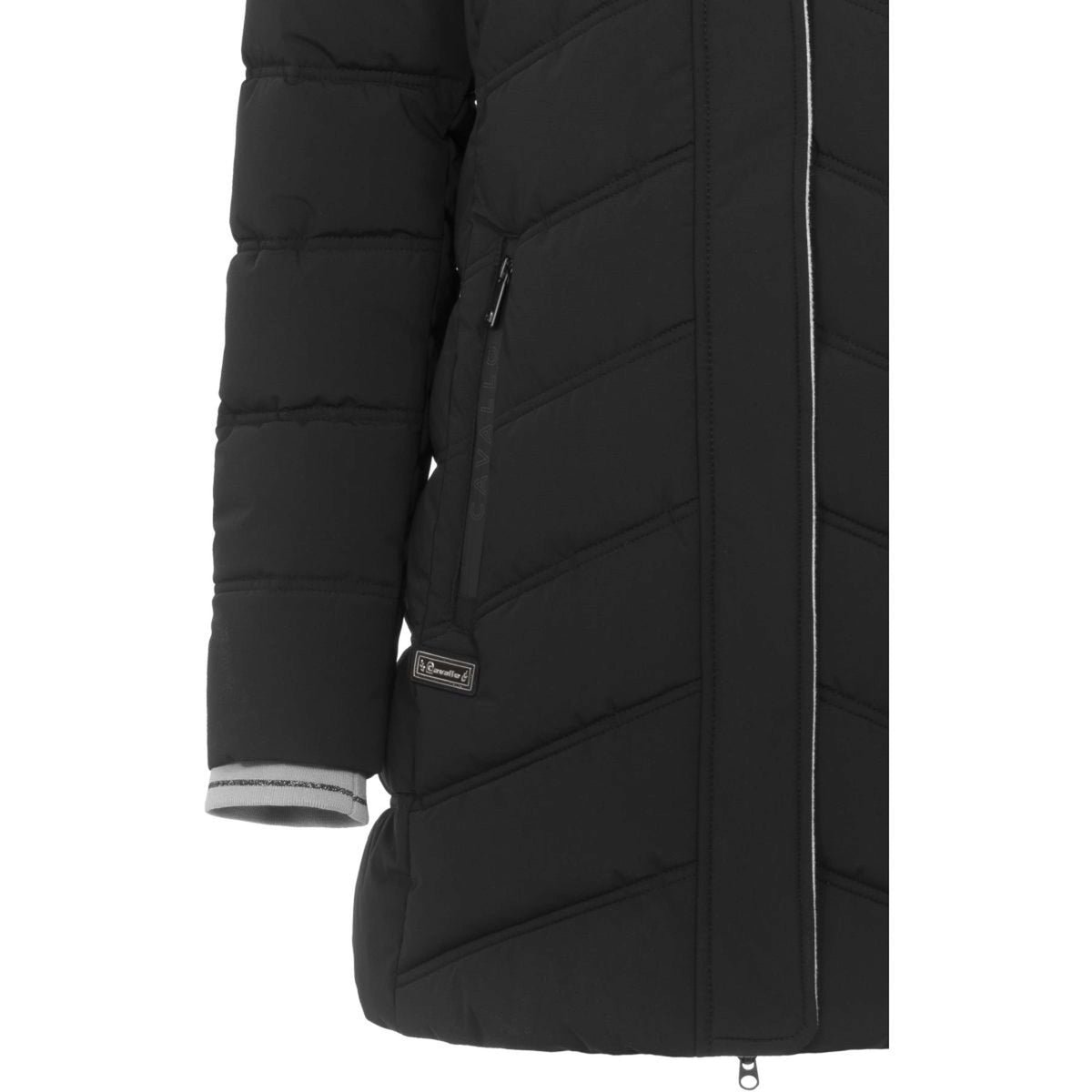 Cavallo Lange Jacke Cavalrhea Schwarz