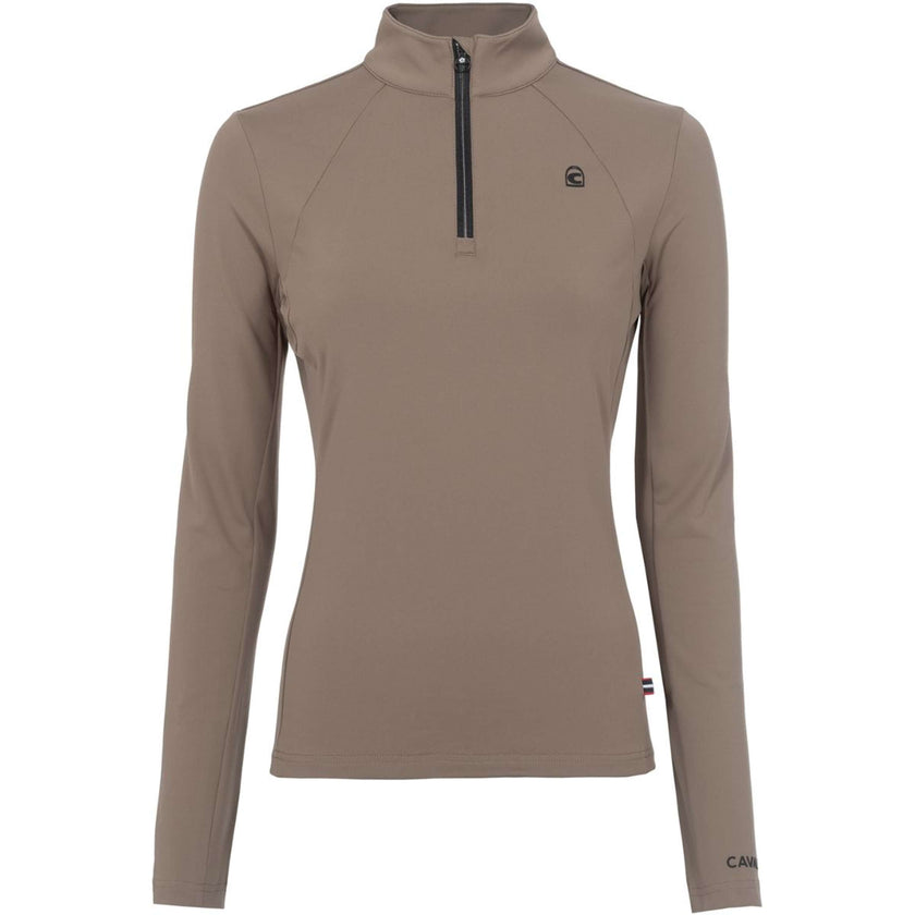 Cavallo Shirt CavalBria Lange Ärmel Mocha Latte